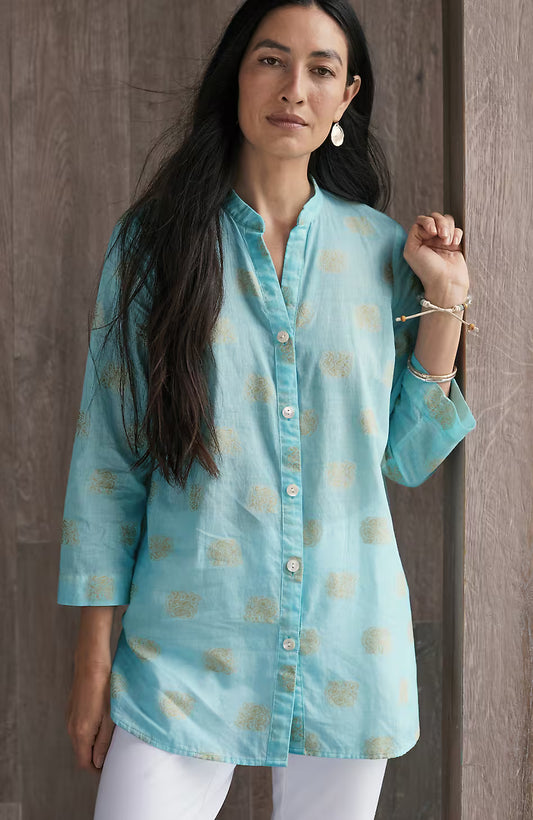 Pure Jill Jacquard Tunic