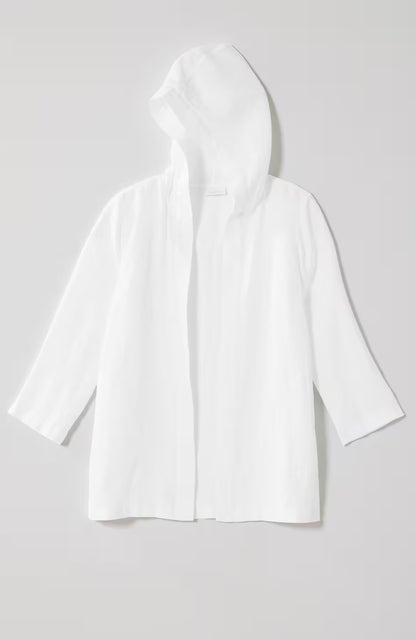 Pure Jill Linen Hooded Jacket
