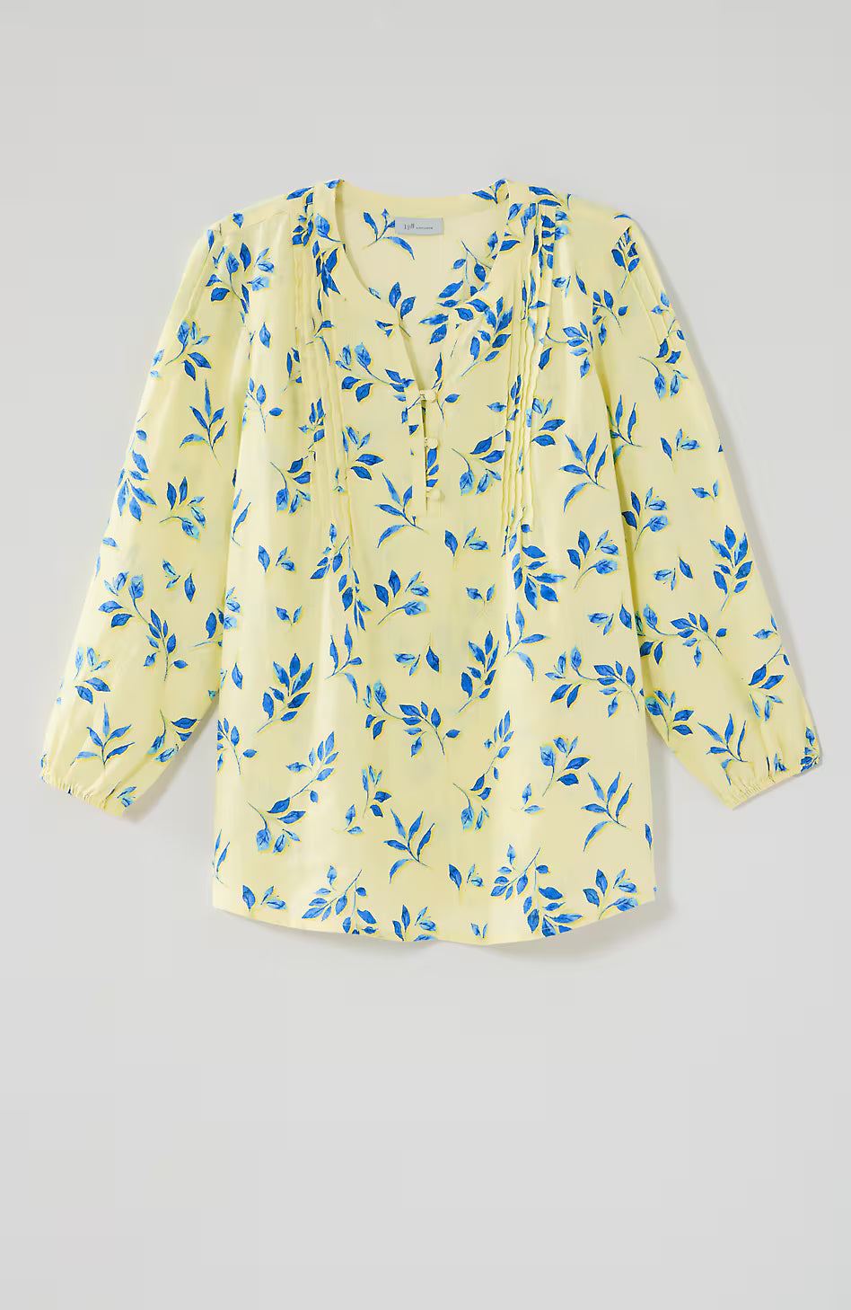 Linen Pintucked Top