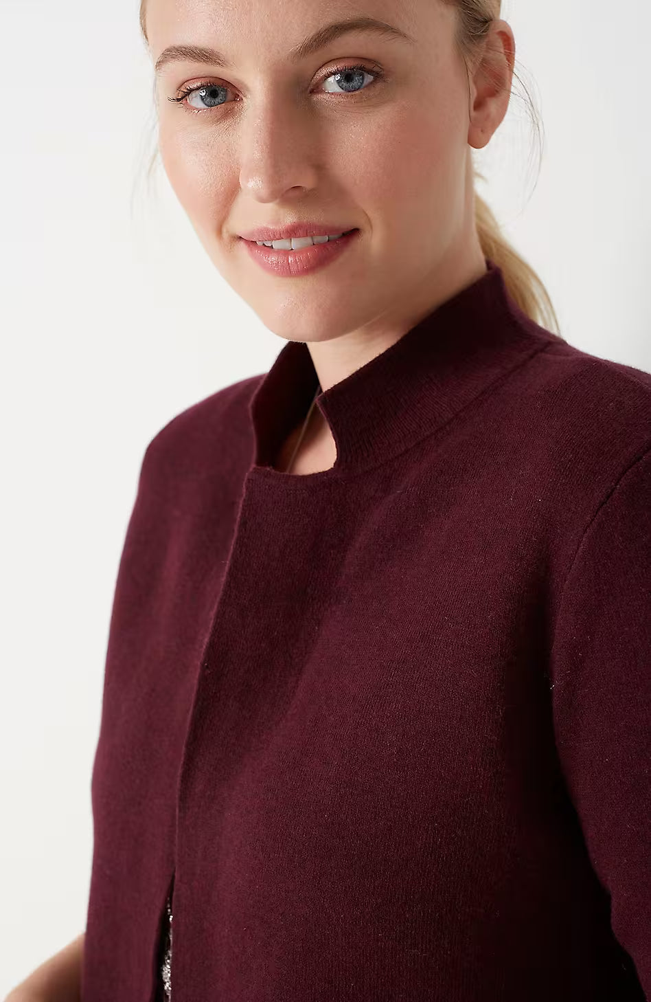 Majestic Open-Front Cardi