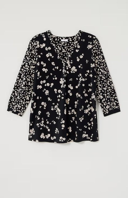 Mixed-Florals Top