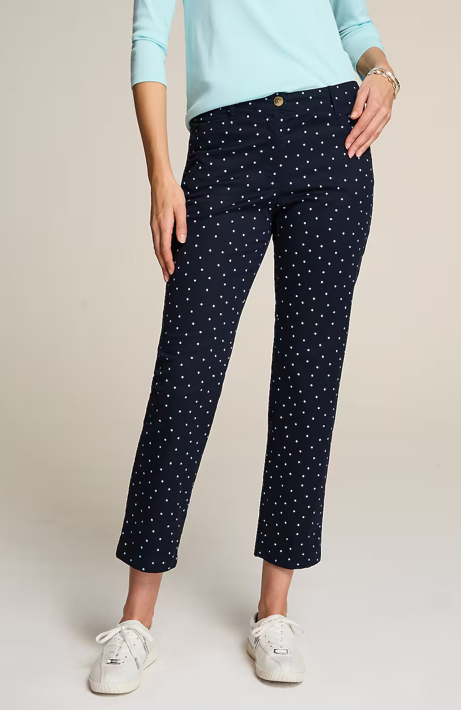 Chino Straight-Leg Pants