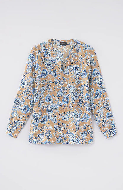 Wearever Easy-Care Split-Neck Popover