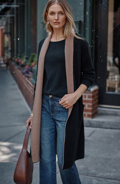 Reversible Majestic Sweater Coat