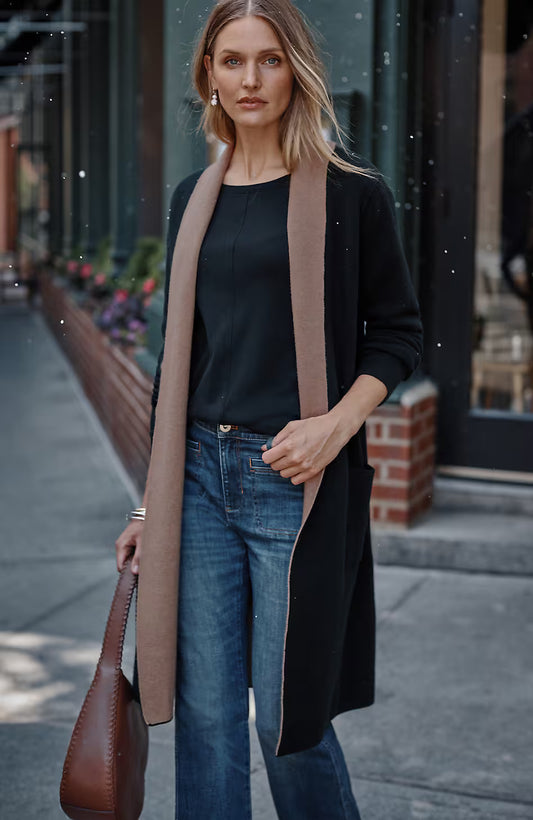 Reversible Majestic Sweater Coat