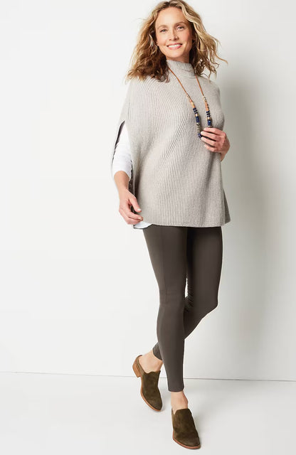 High-Rise Ponte Knit Leggings