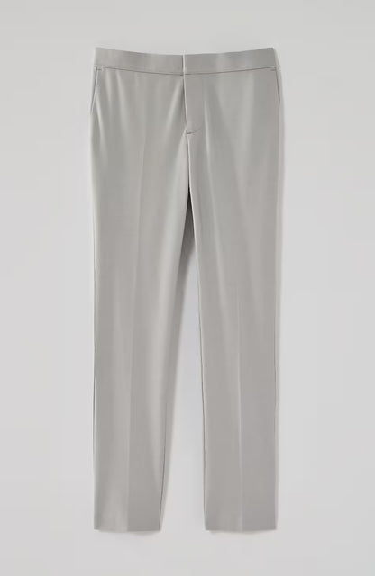 Wearever Polished-Knit Slim-Leg Trousers