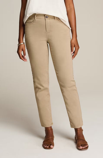 Pure Jill Soft Slim-Leg Jeans