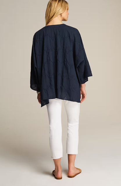 Breezy Eyelet Jacket