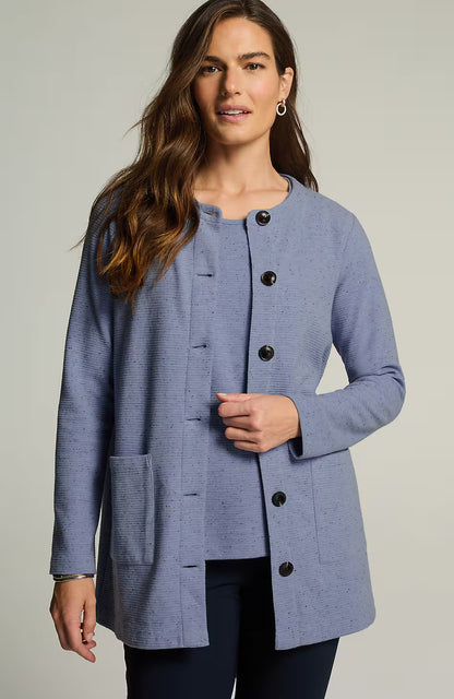 Wearever Ottoman Button-Down Jacket