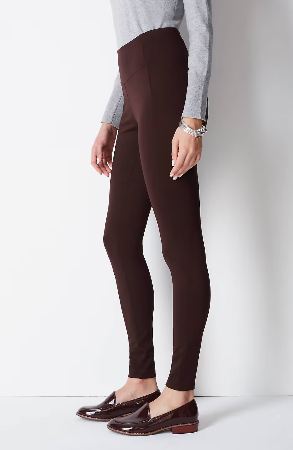 High-Rise Ponte Knit Leggings