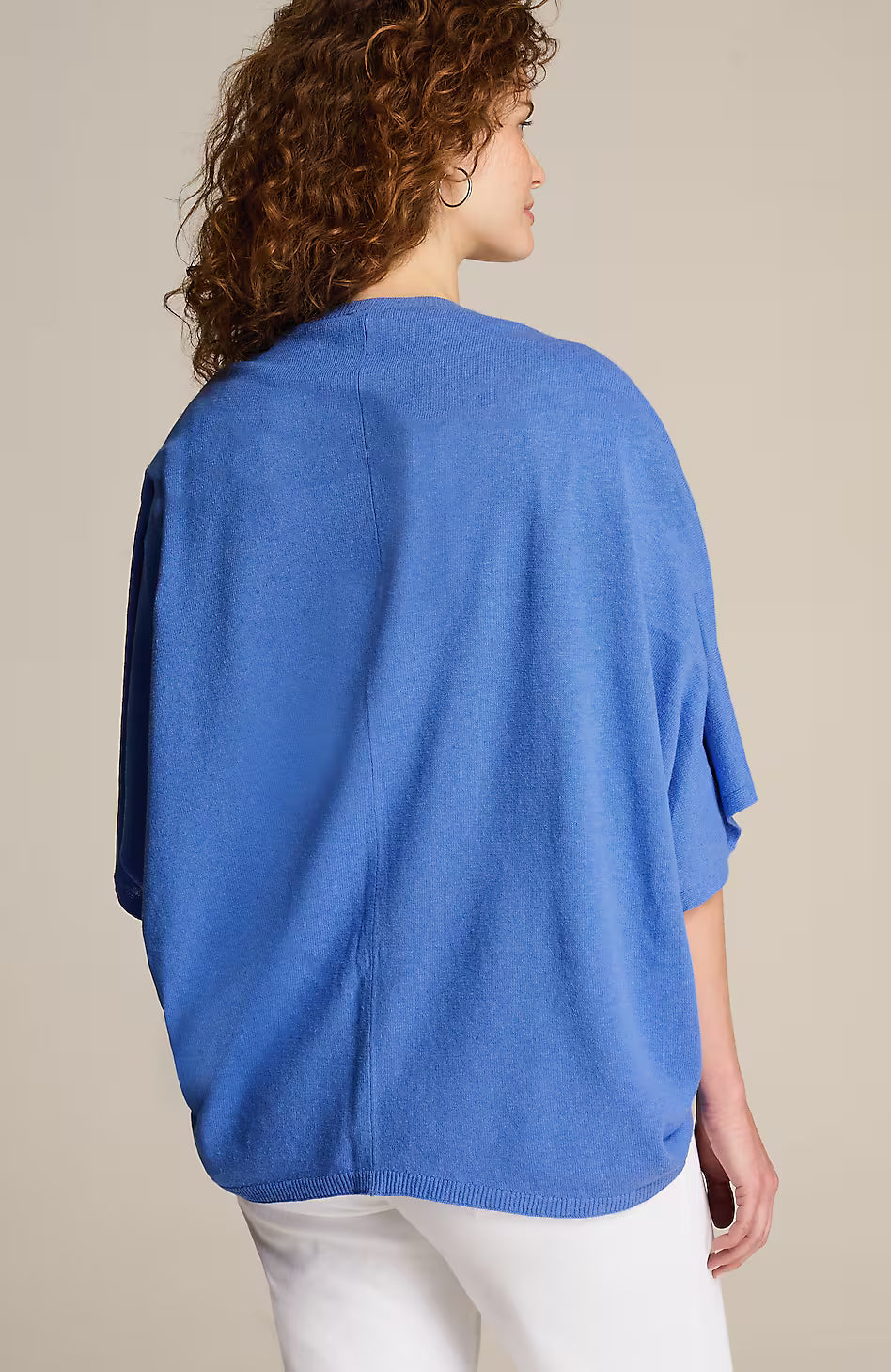 Airy Stitched Shrug