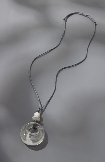 Glass Pendant Necklace