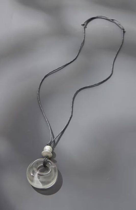 Glass Pendant Necklace