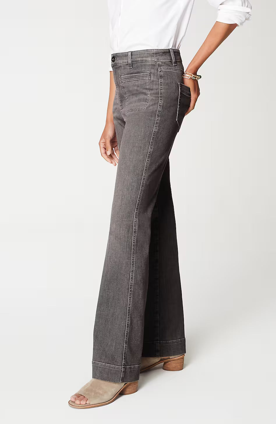 High-Rise Flare Jeans
