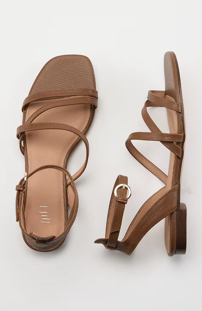Amelia Crisscross Strappy Sandals
