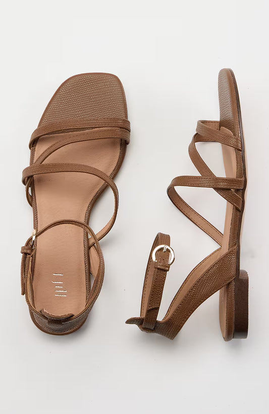 Amelia Crisscross Strappy Sandals