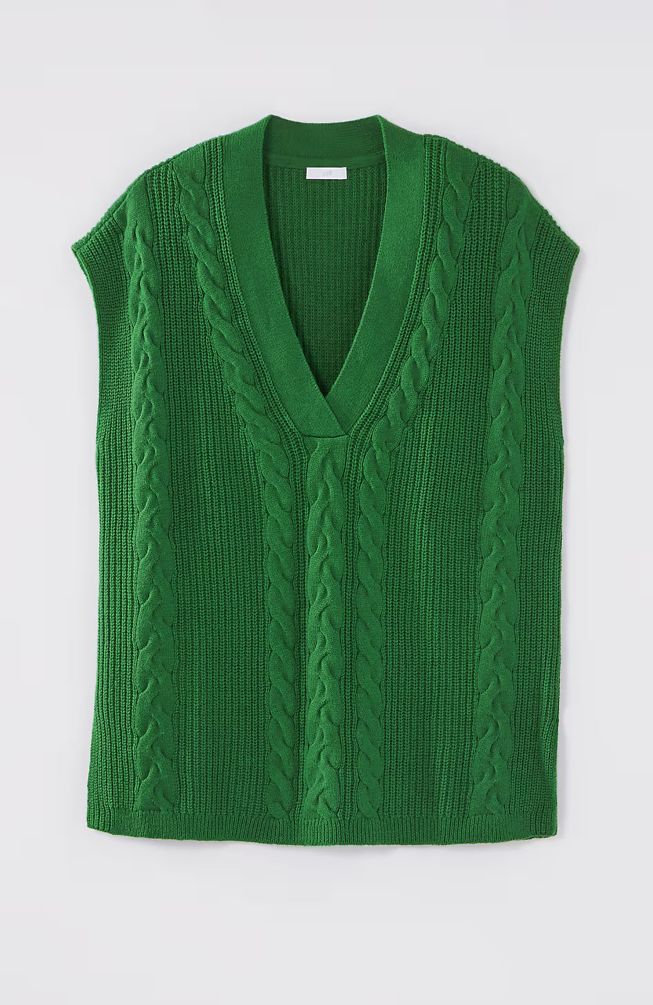 V-Neck Cable Vest