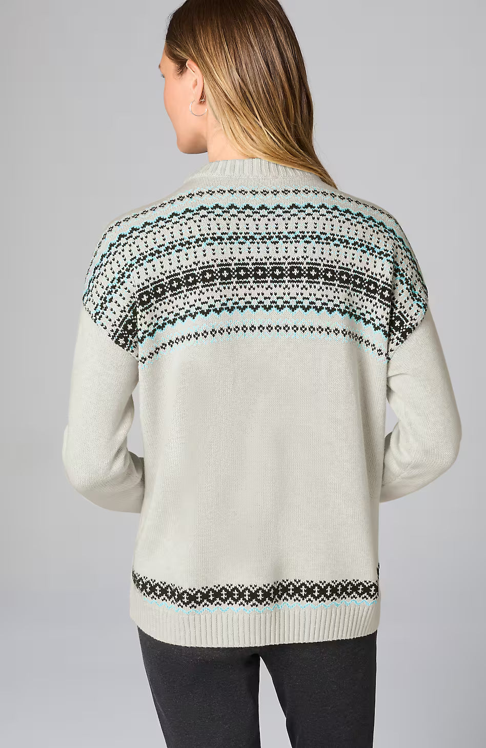 Relaxed Fair Isle Sweater