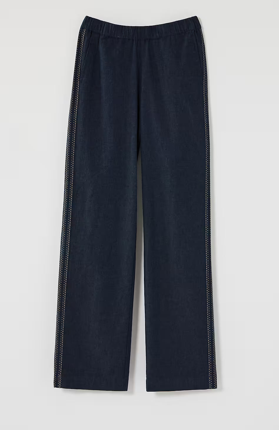 Pure Jill Cross-Dyed Wide-Leg Pants