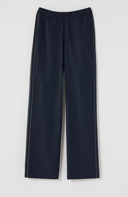 Pure Jill Cross-Dyed Wide-Leg Pants