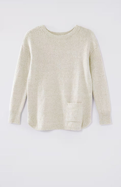 Pure Jill Single-Front-Pocket Sweater