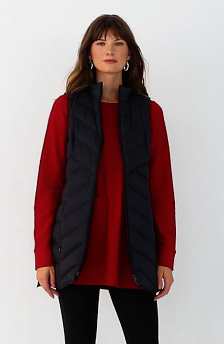 Side-Zip Down Puffer Vest