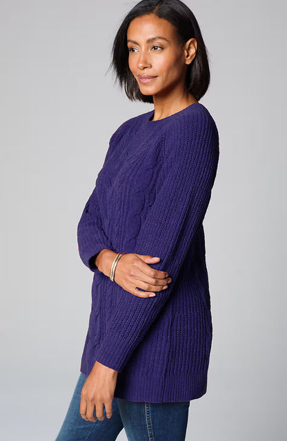 Chenille Cabled Tunic