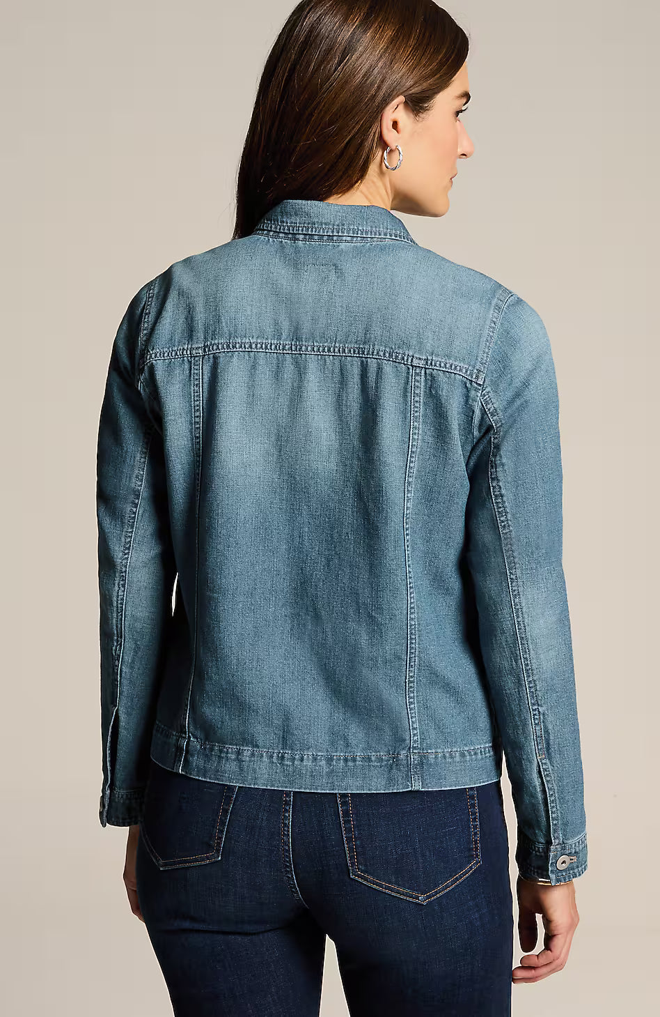 Cotton & Linen Denim Jacket