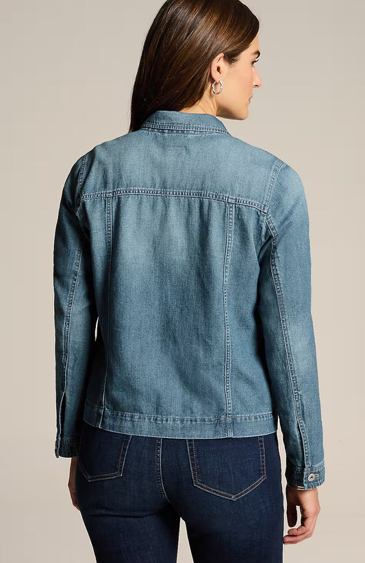 Cotton & Linen Denim Jacket