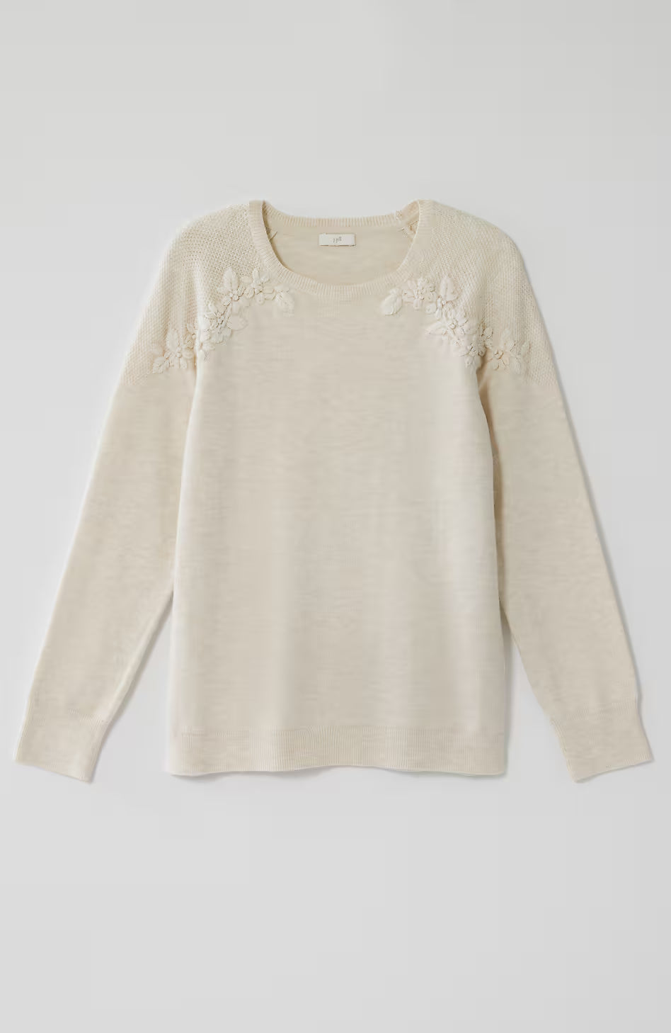Cozy Luxe Hand-Embroidered Pullover Sweater