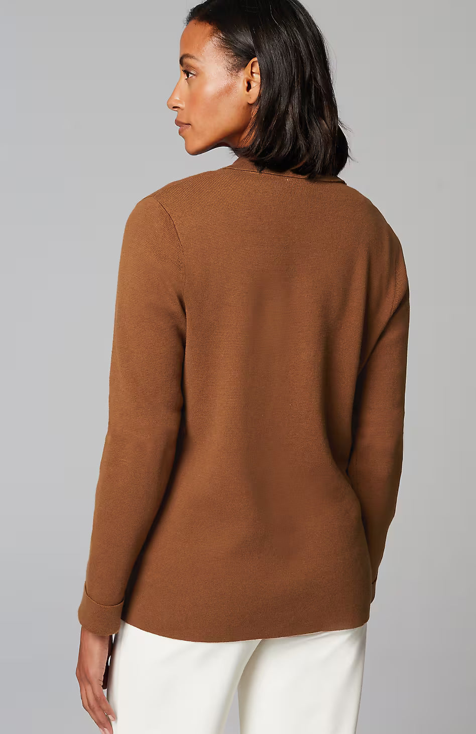 Double-Knit Sweater-Jacket