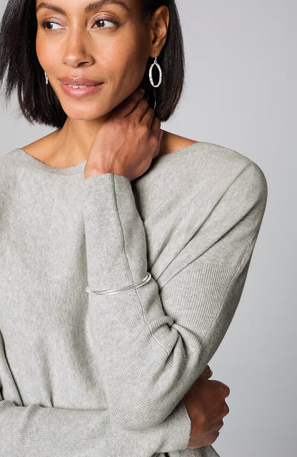Pure Jill Dolman-Sleeve Sweater