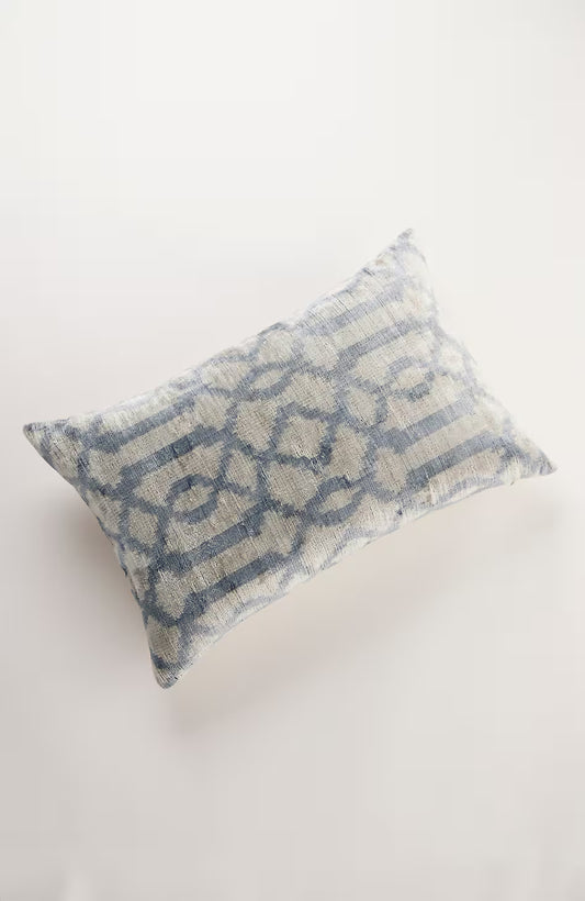 Elements Silk Ikat Lumbar Pillow