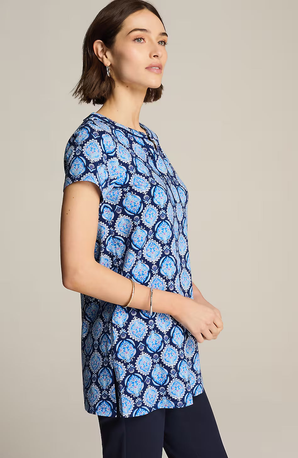 Piped Tunic