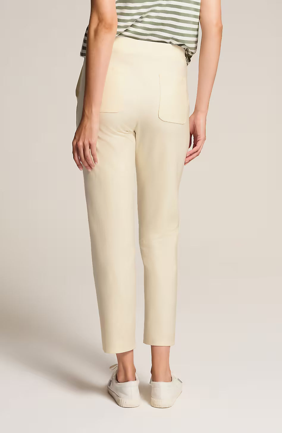 Fit Patch-Pocket Slim-Leg Pants