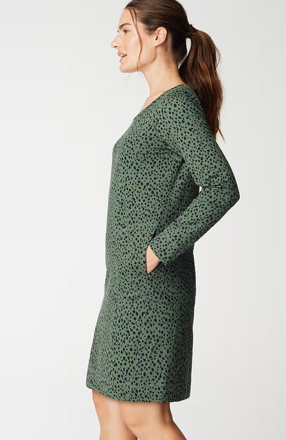 Fit Elevate Terry Seamed Dress