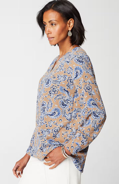 Wearever Easy-Care Split-Neck Popover