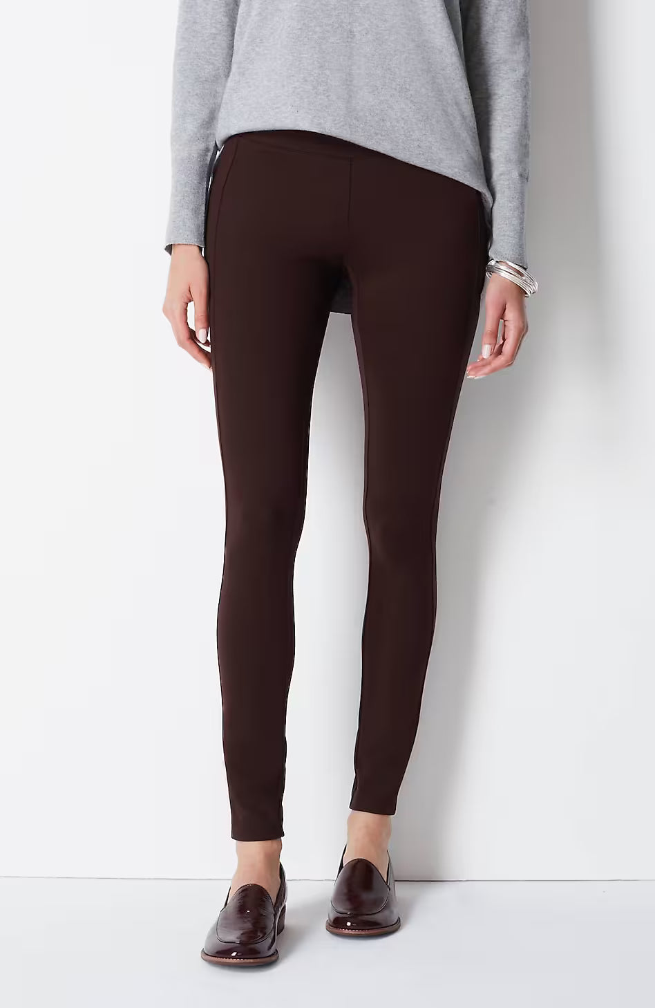 High-Rise Ponte Knit Leggings