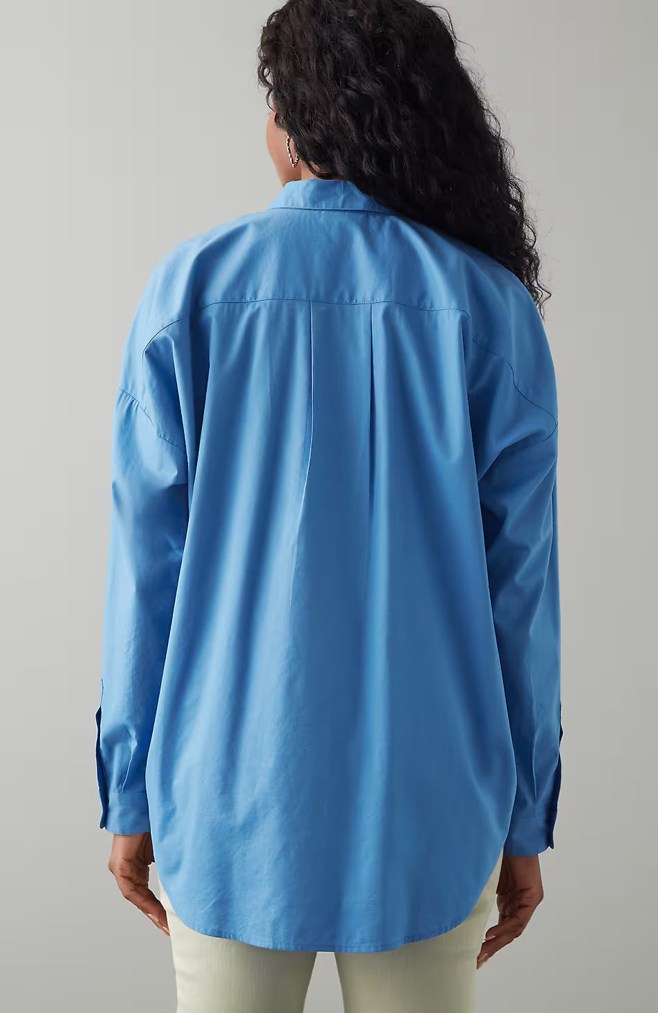 Oversized Poplin Tunic