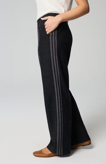 Pure Jill Cross-Dyed Wide-Leg Pants
