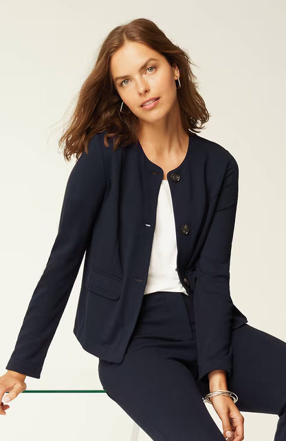 Wearever Double-Face Jersey 3-Button Jacket