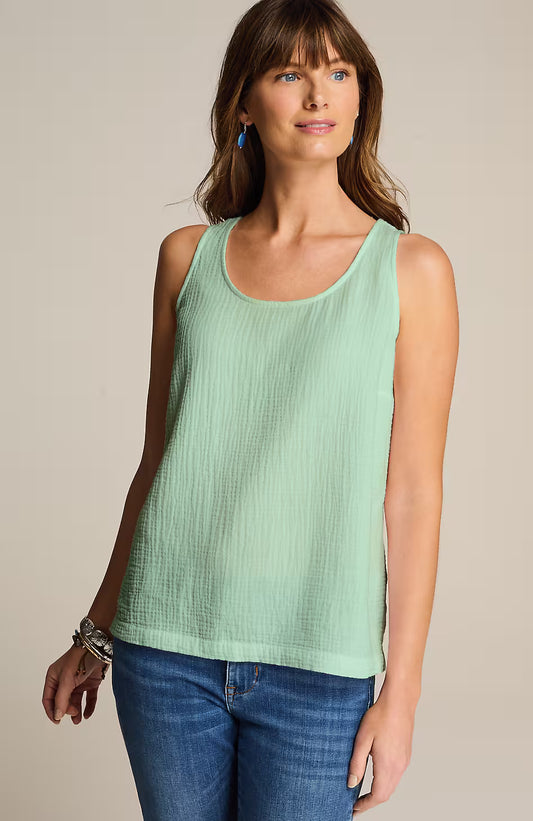 Cotton-Gauze Tank