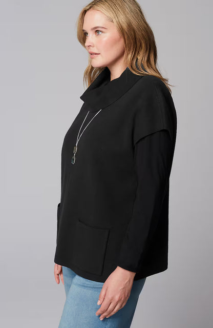 Pure Jill Double-Knit Sweater-Vest