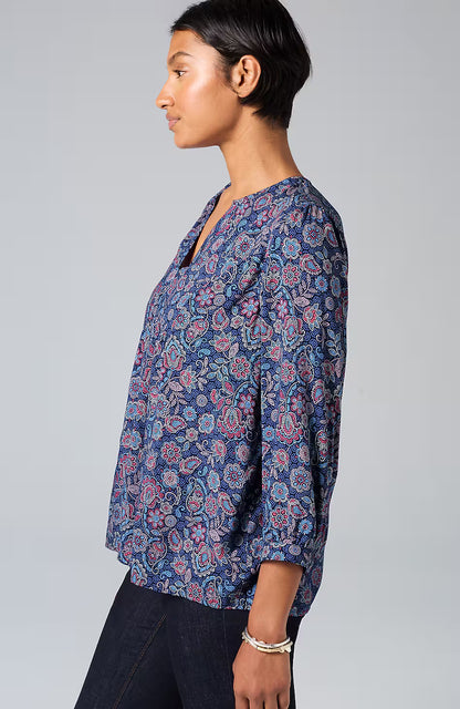 Soft Voile Shirred Top
