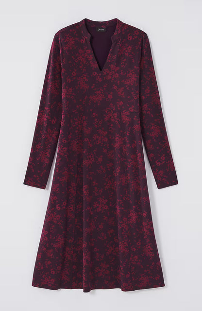 Wearever Princess-Seamed V-Neck Dress