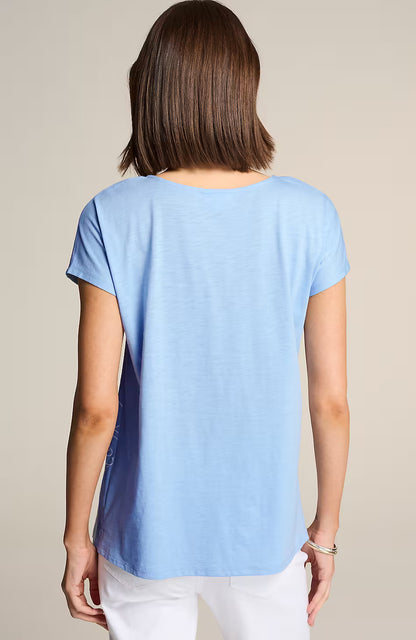 Relaxed Dolman-Sleeve Tee