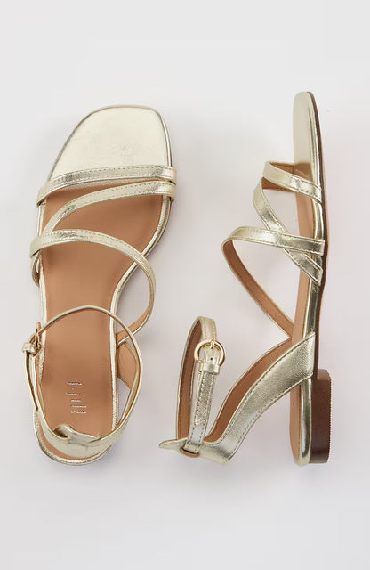 Amelia Crisscross Strappy Sandals