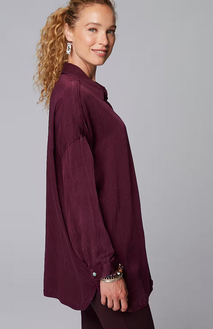 Pure Jill Lava-Dyed Tunic