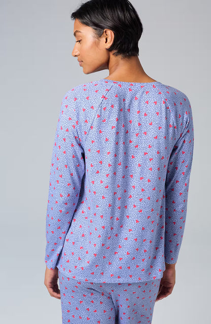 Sleep Ultrasoft Raglan-Sleeve Top